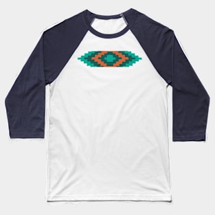 Turquesa Nazca Baseball T-Shirt